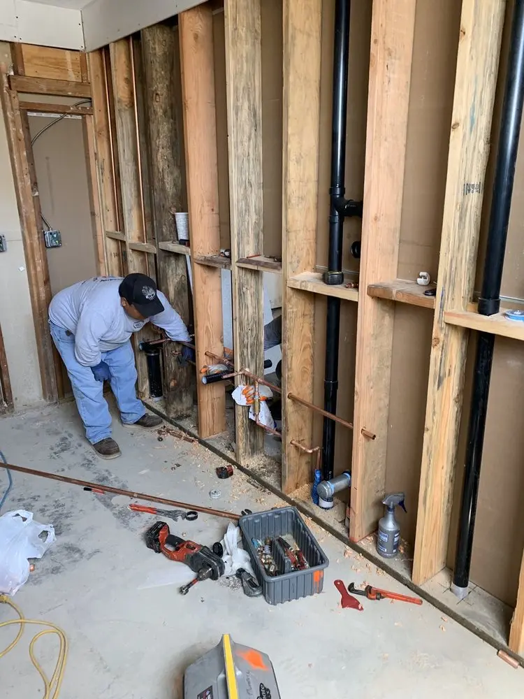 Commercial rough-in plumbing for Commercial Plumbing in Downtown Lemont